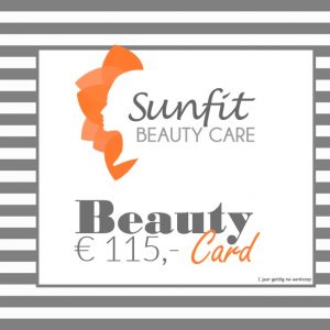beauty card bon euro 115